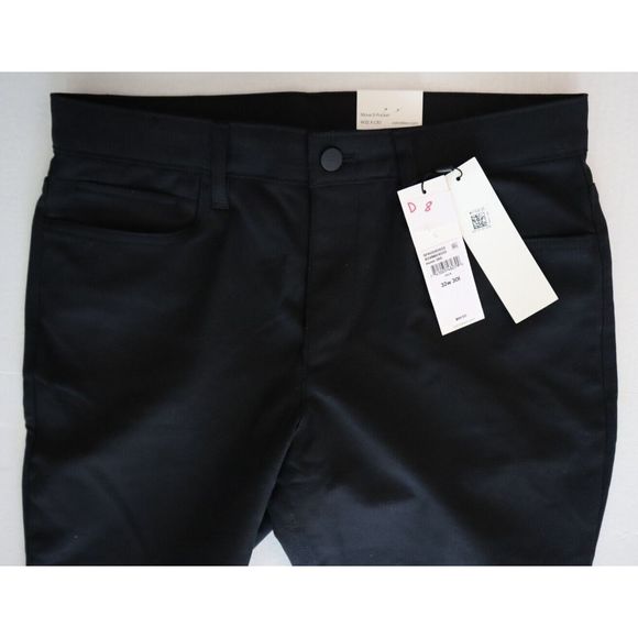Calvin Klein Men Sz 32x30 Black CK Move 365 Slim-Fit Performance Dress Pants - Picture 2 of 12